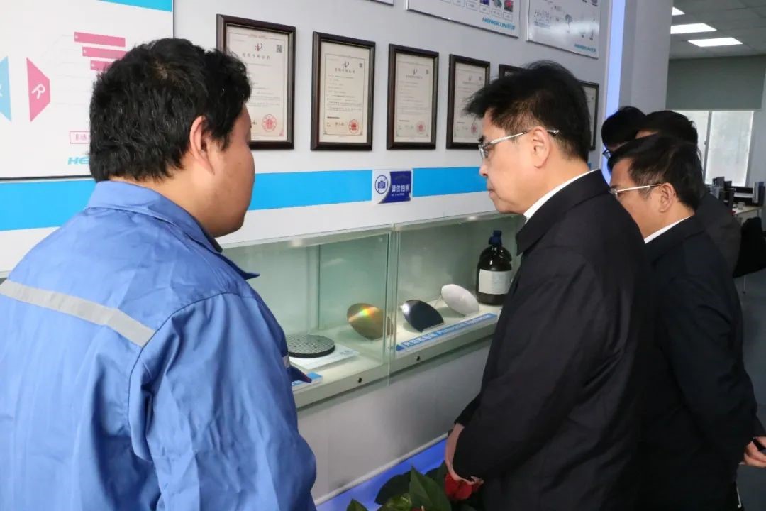 省發改委主任張燦民蒞臨我司走訪調研